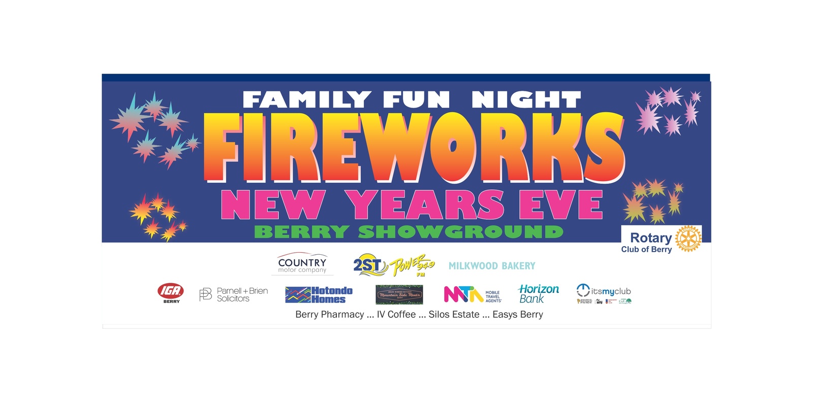 Banner image for Family Fun Night with Fireworks - 2024