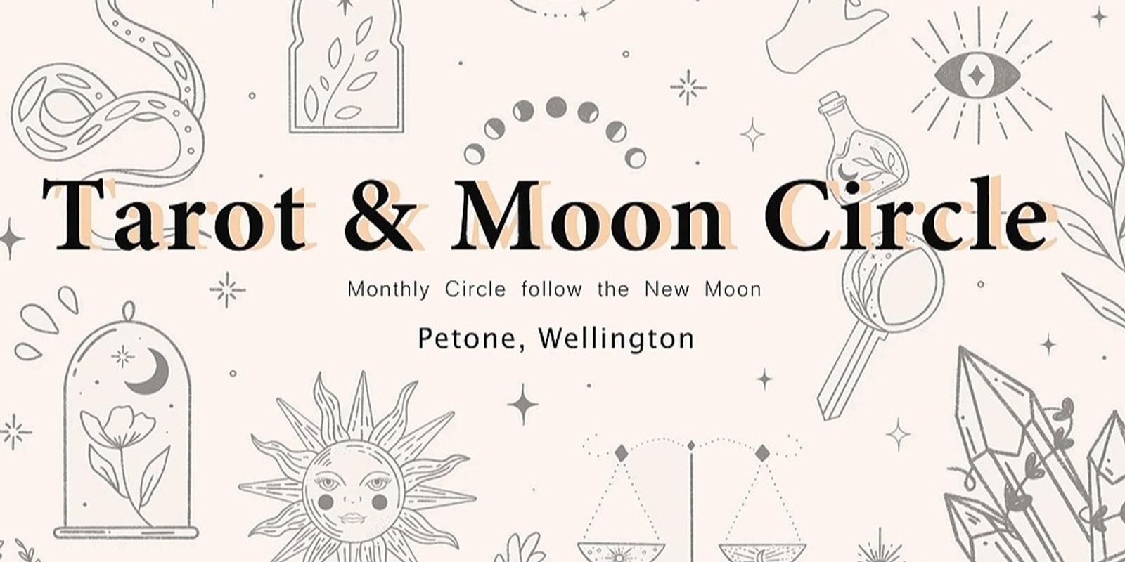 Banner image for Tarot & Moon Circle (New Moon in Gemini, Petone)