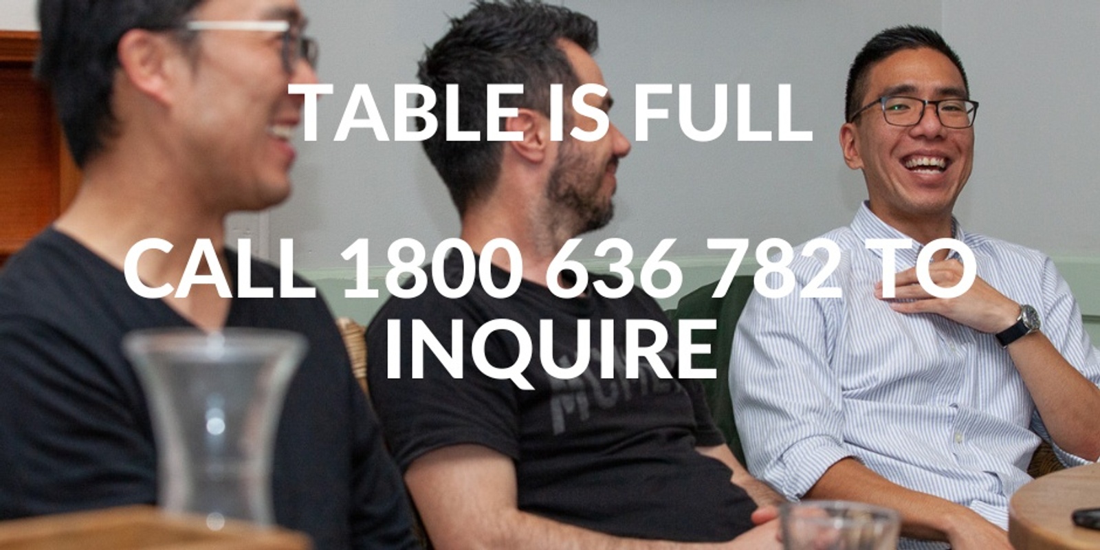 Banner image for CARLINGFORD / EPPING Location - Men's Table Entree  Monday  Feb 13 630-9pm