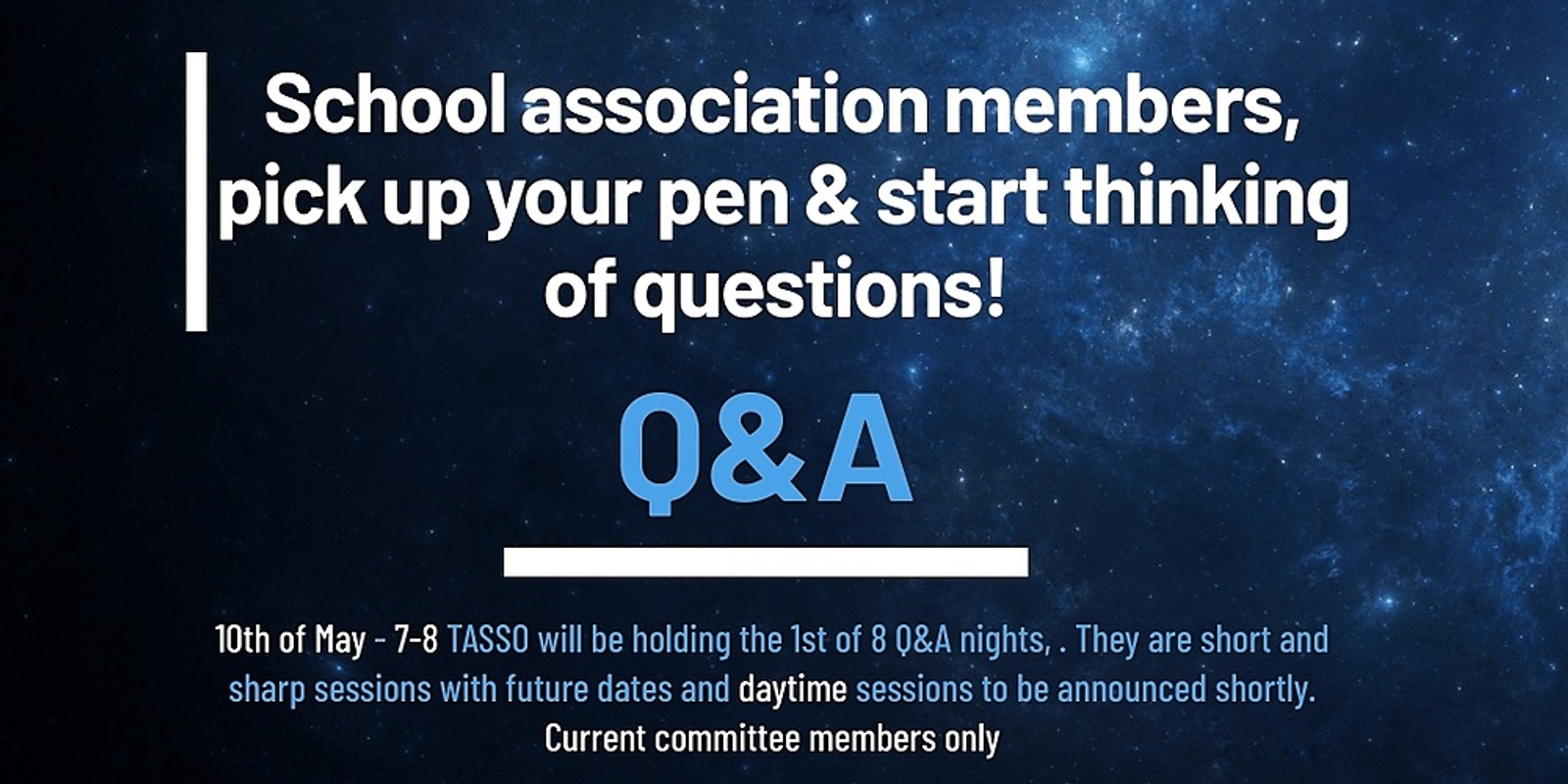 Banner image for TASSO Q&A