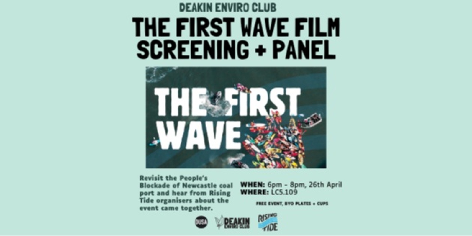 Banner image for The First Wave Film Screening + Panel