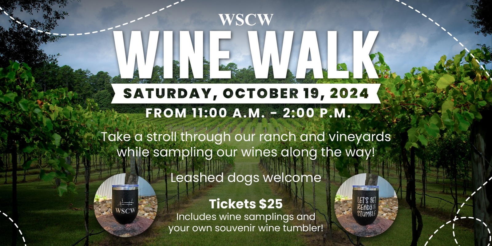 Banner image for WSCW Wine Walk October 19