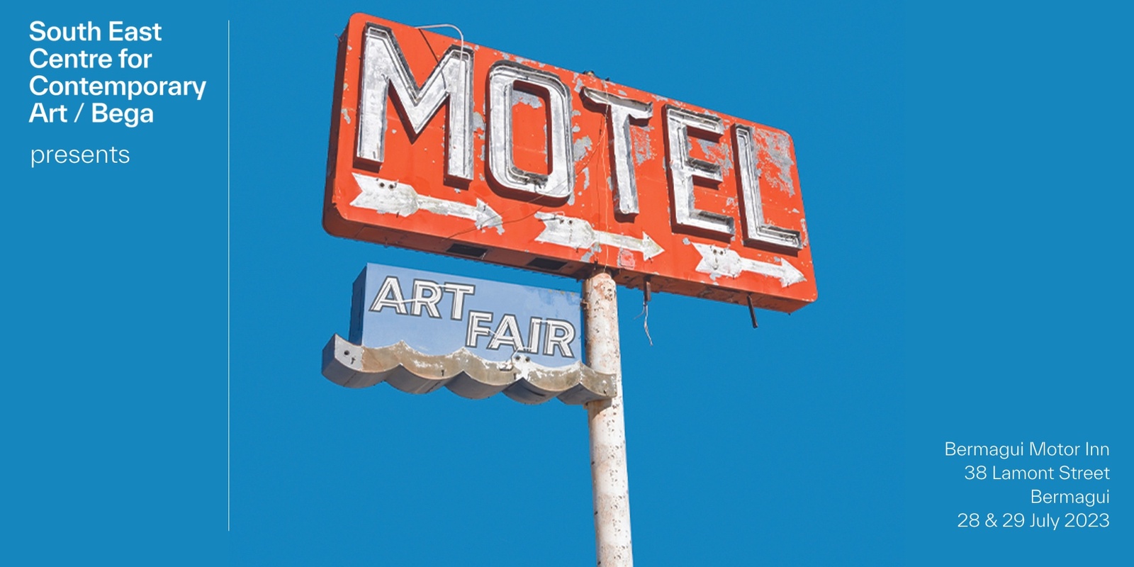 Banner image for MOTEL ART FAIR - Art all day! FREE ticket - Register to win!