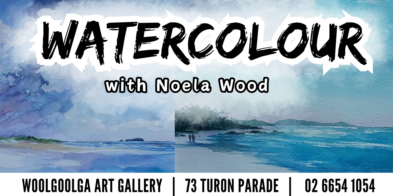 Banner image for Watercolour Class with Noela Wood - (8 weeks)