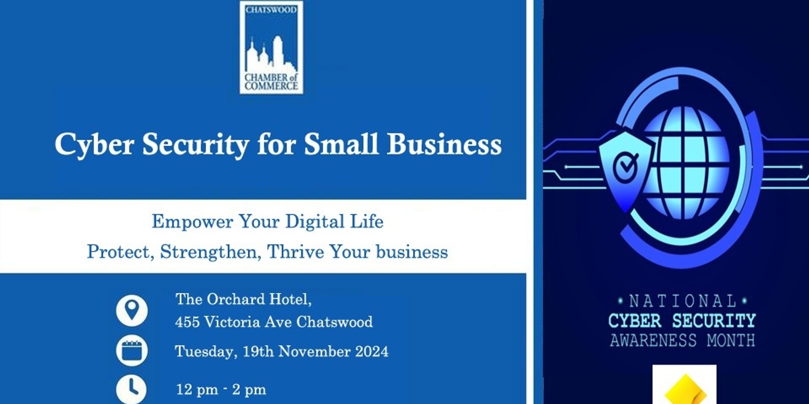 Banner image for Cyber Security for Small Business