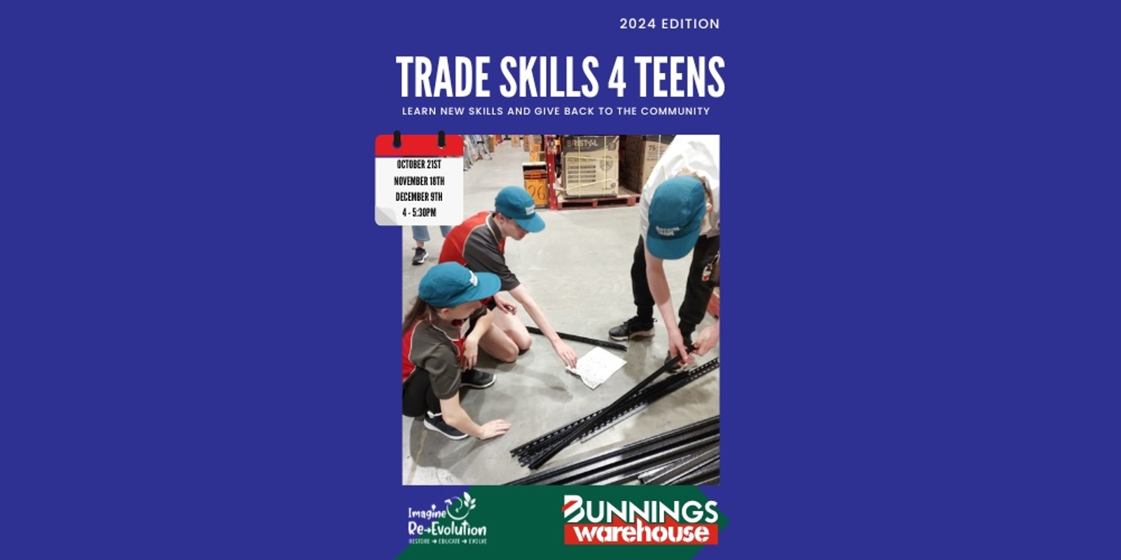 Banner image for Trade Skills for Teens 2024