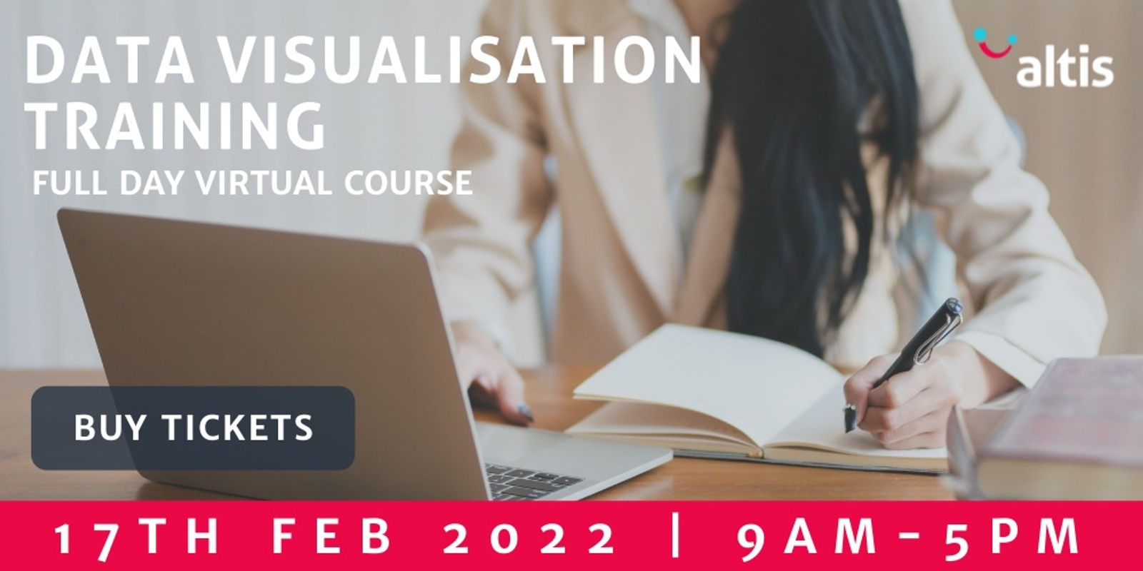 Banner image for Data Visualisation Public Training with Altis Consulting - February 2022