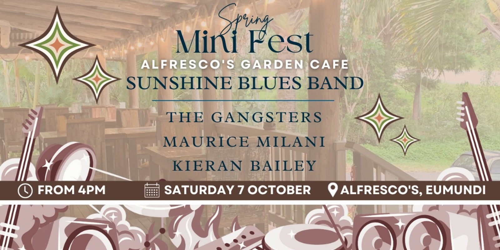 Banner image for Spring Mini-Fest @ Alfresco's Garden Cafe