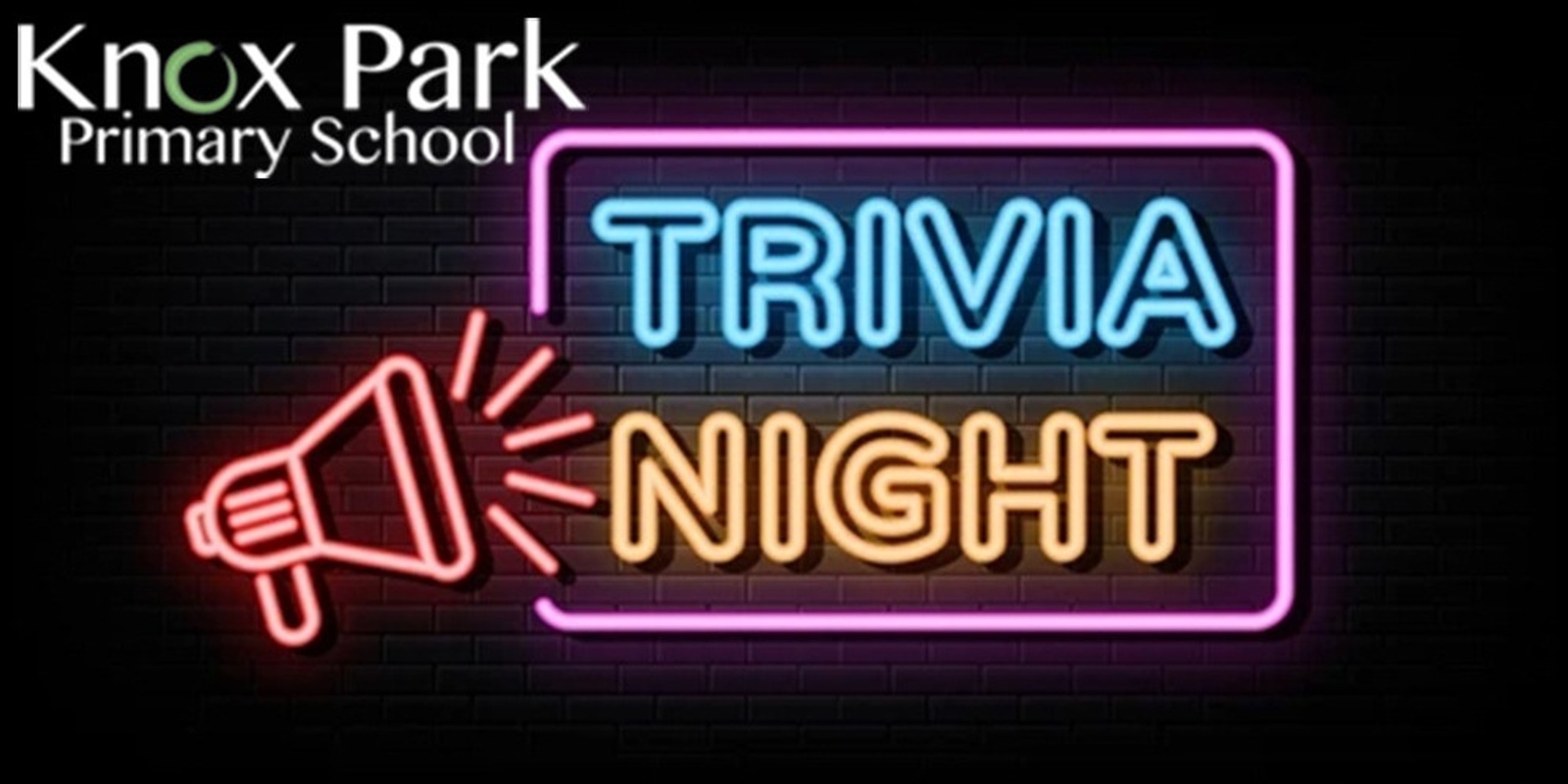 Banner image for Knox Park Primary School Trivia Neon Night