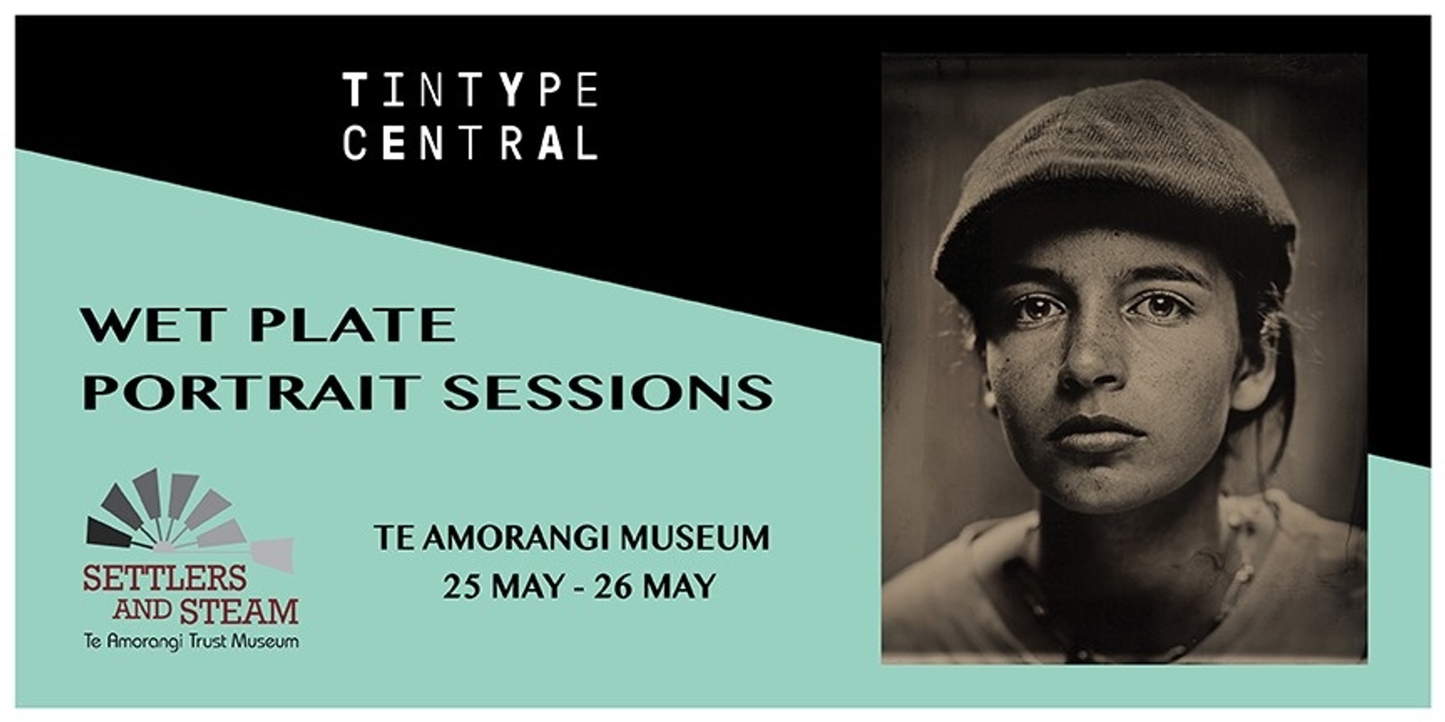 Banner image for Te Amorangi Museum: Wet Plate Portrait Sessions