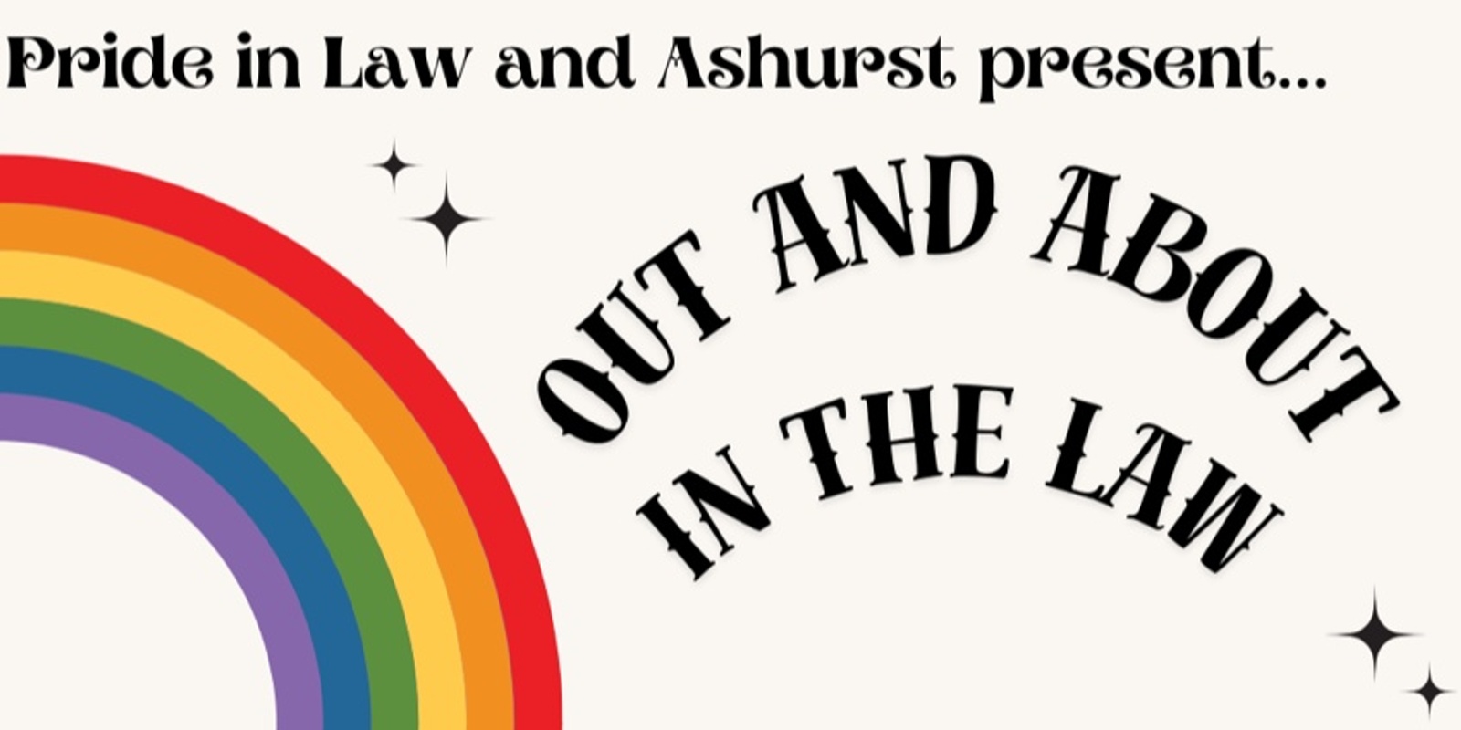 Banner image for Pride in Law x Ashurst: Out and About in the Law