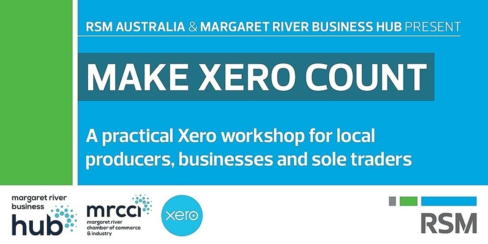 Banner image for Make Xero Count Workshop