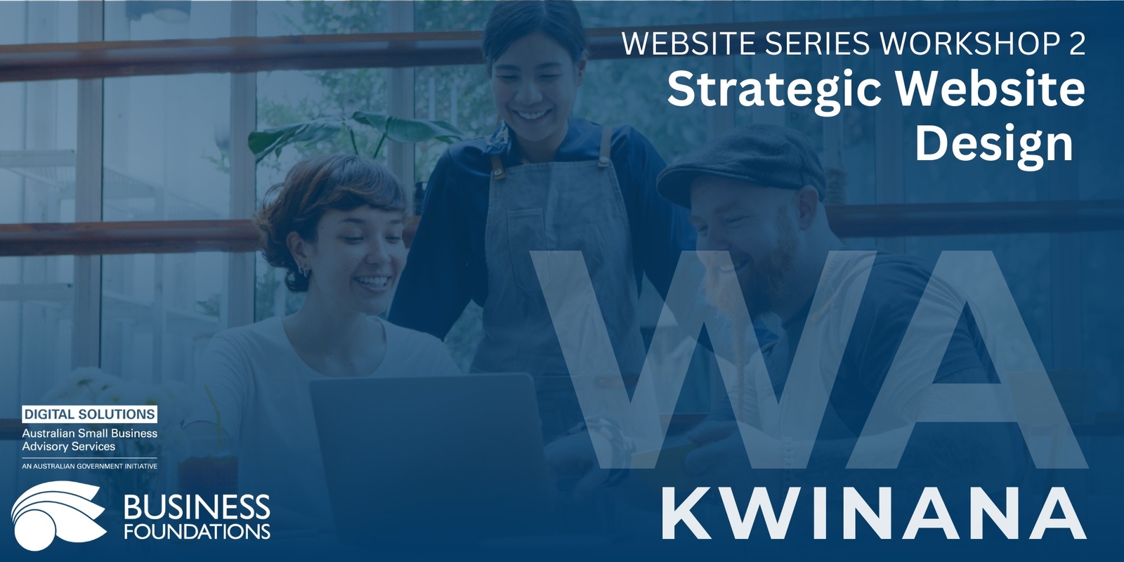 Banner image for Website Series Workshop #2: Strategic Website Design - Kwinana