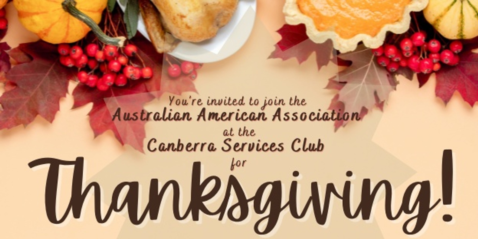 Banner image for Thanksgiving with the AAA at CSC - 2024