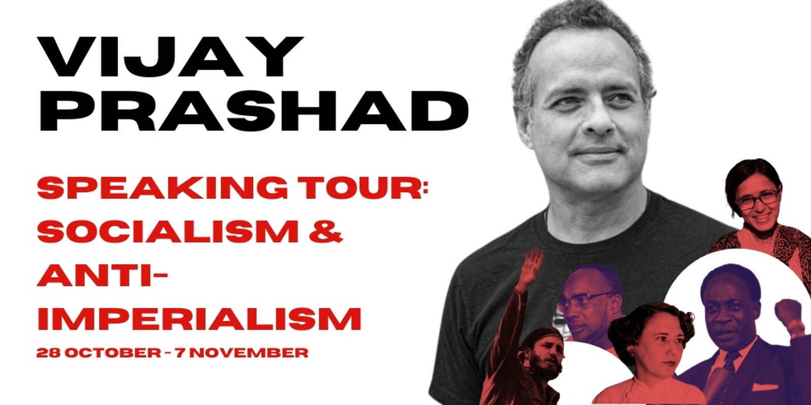 Banner image for Cuba and Imperialism: Past and Present – Vijay Prashad Australia Tour