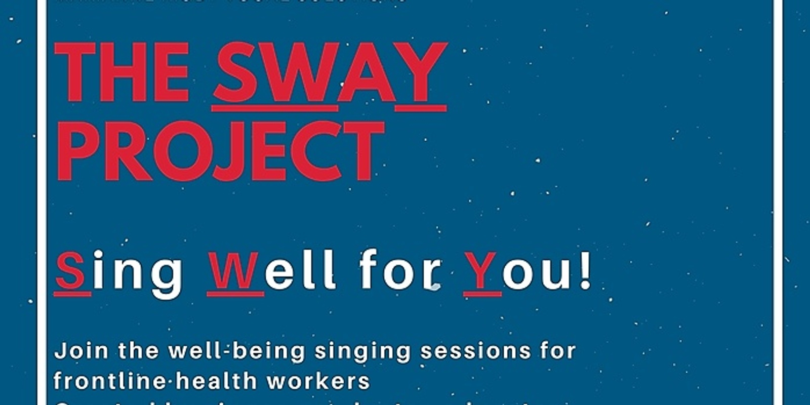 Banner image for THE SWaY PROJECT