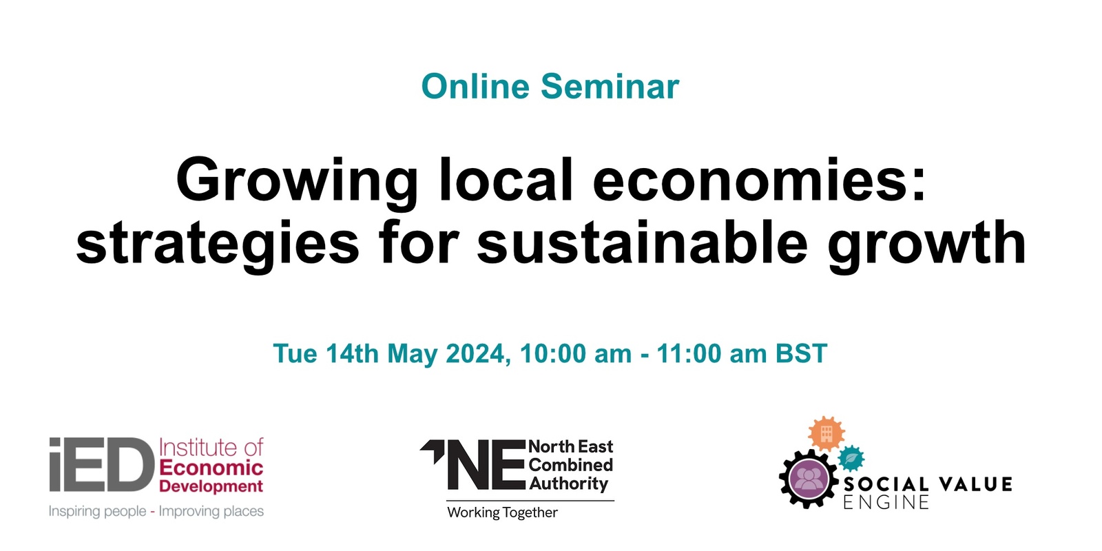 Banner image for Growing local economies: strategies for sustainable growth 