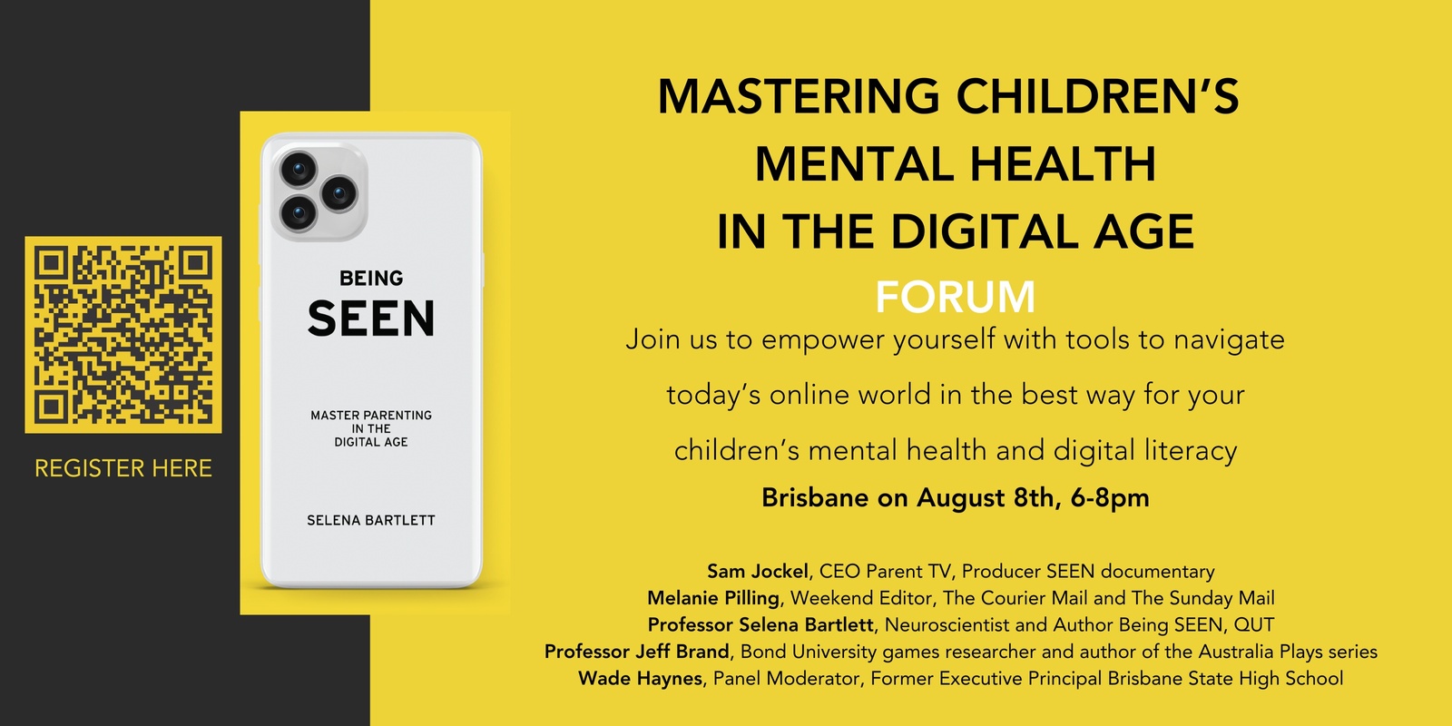 Banner image for SEEN: MASTERING CHILDREN’S  MENTAL HEALTH IN THE DIGITAL AGE