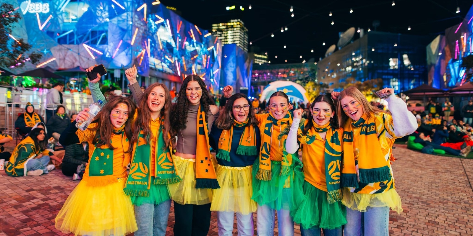 Banner image for Women’s Football: Australia (Matildas) vs. Zambia – Olympics LIVE Site at Fed Square  