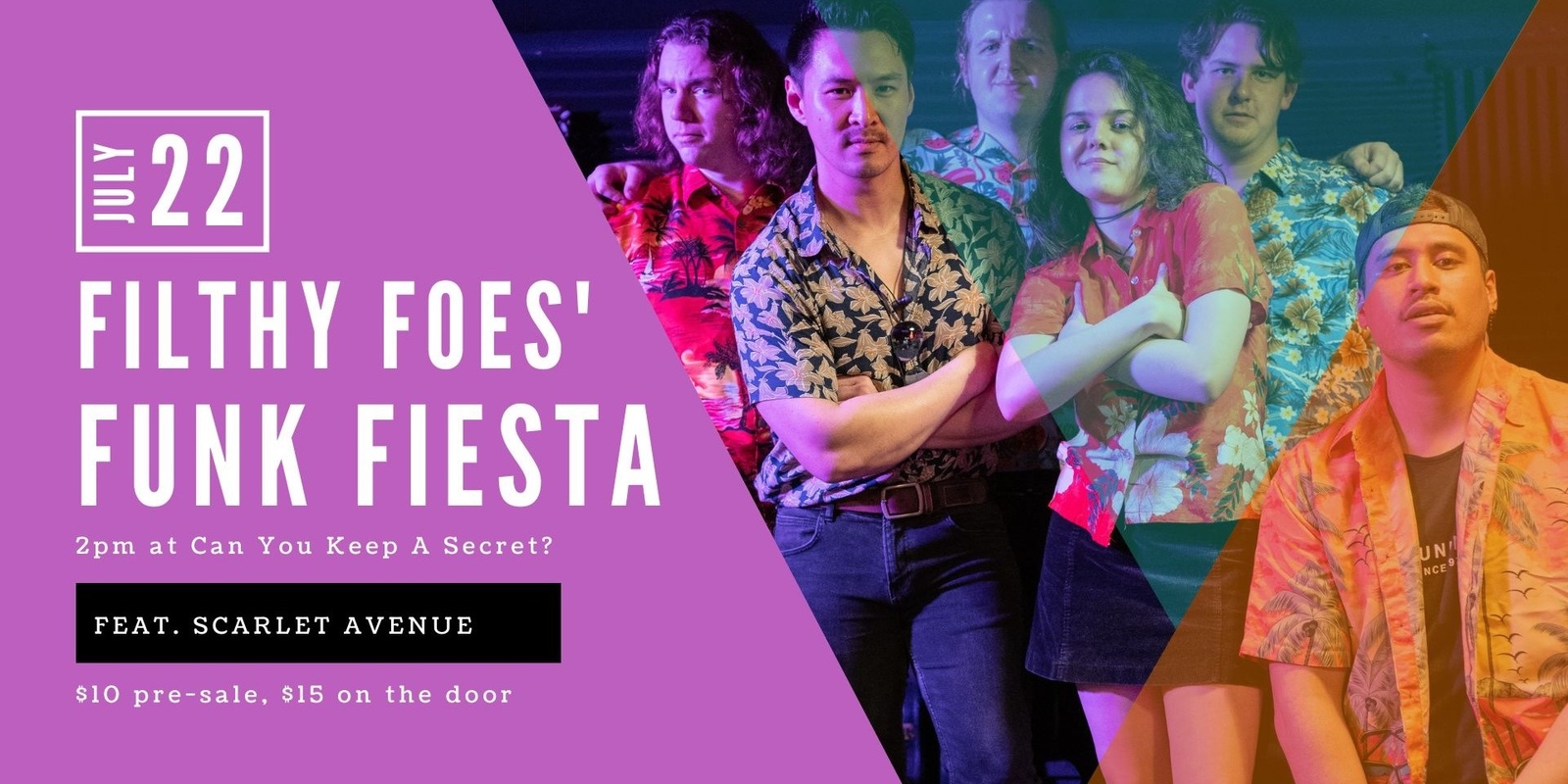 Banner image for Filthy Foes presents: Funk Fiesta