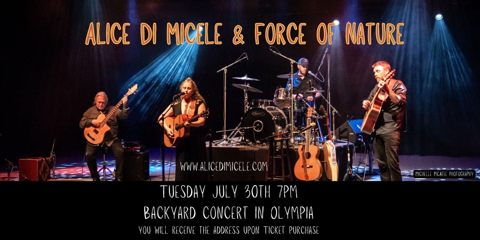 Banner image for Alice Di Micele & Force of Nature in OLYMPIA