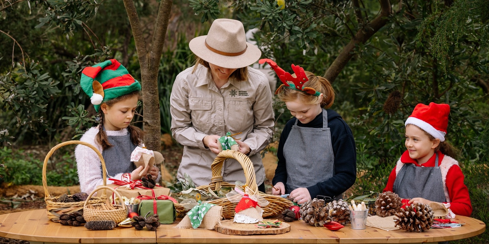 Banner image for  Santa's Studio at the Royal Botanic Garden Sydney