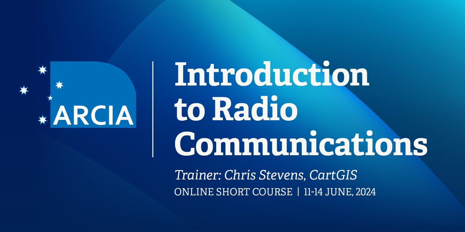 Banner image for ARCIA Introduction to Radio Communications [Online short course]