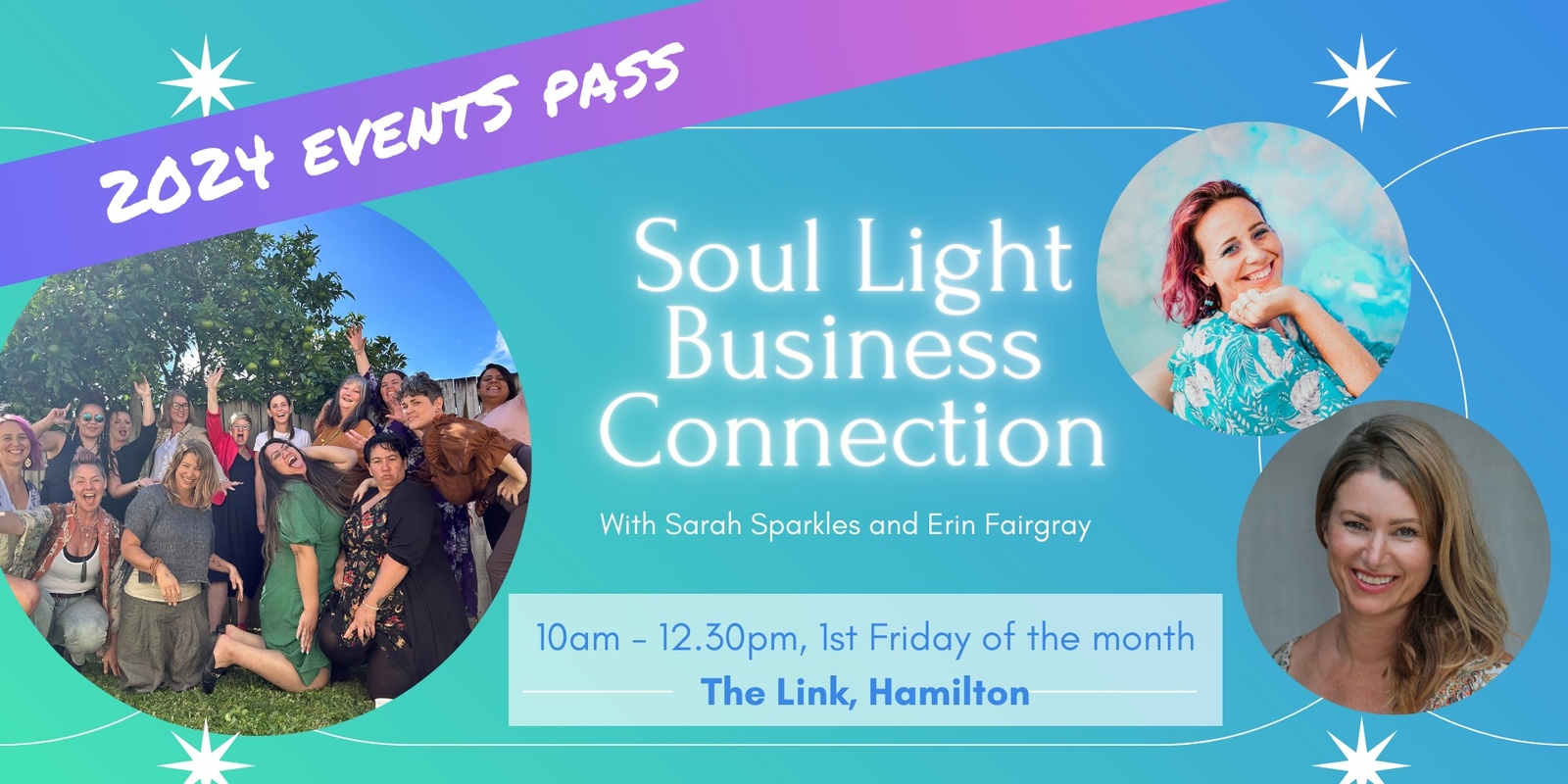 Banner image for 2024 EVENTS PASS - Soul Light Business Connection 