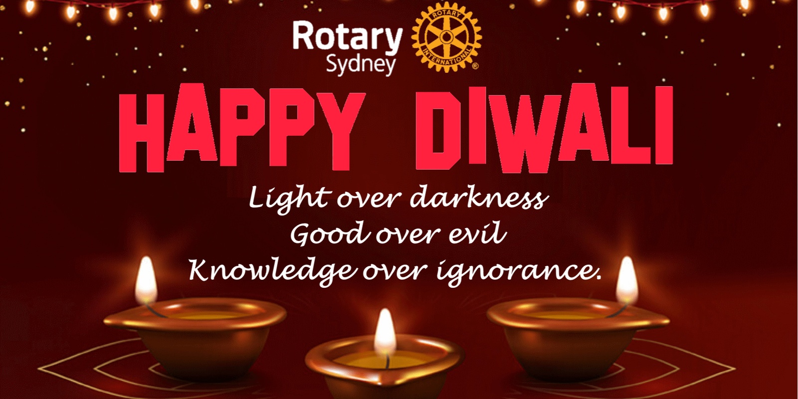 Banner image for Sydney Rotary Diwali Celebration 