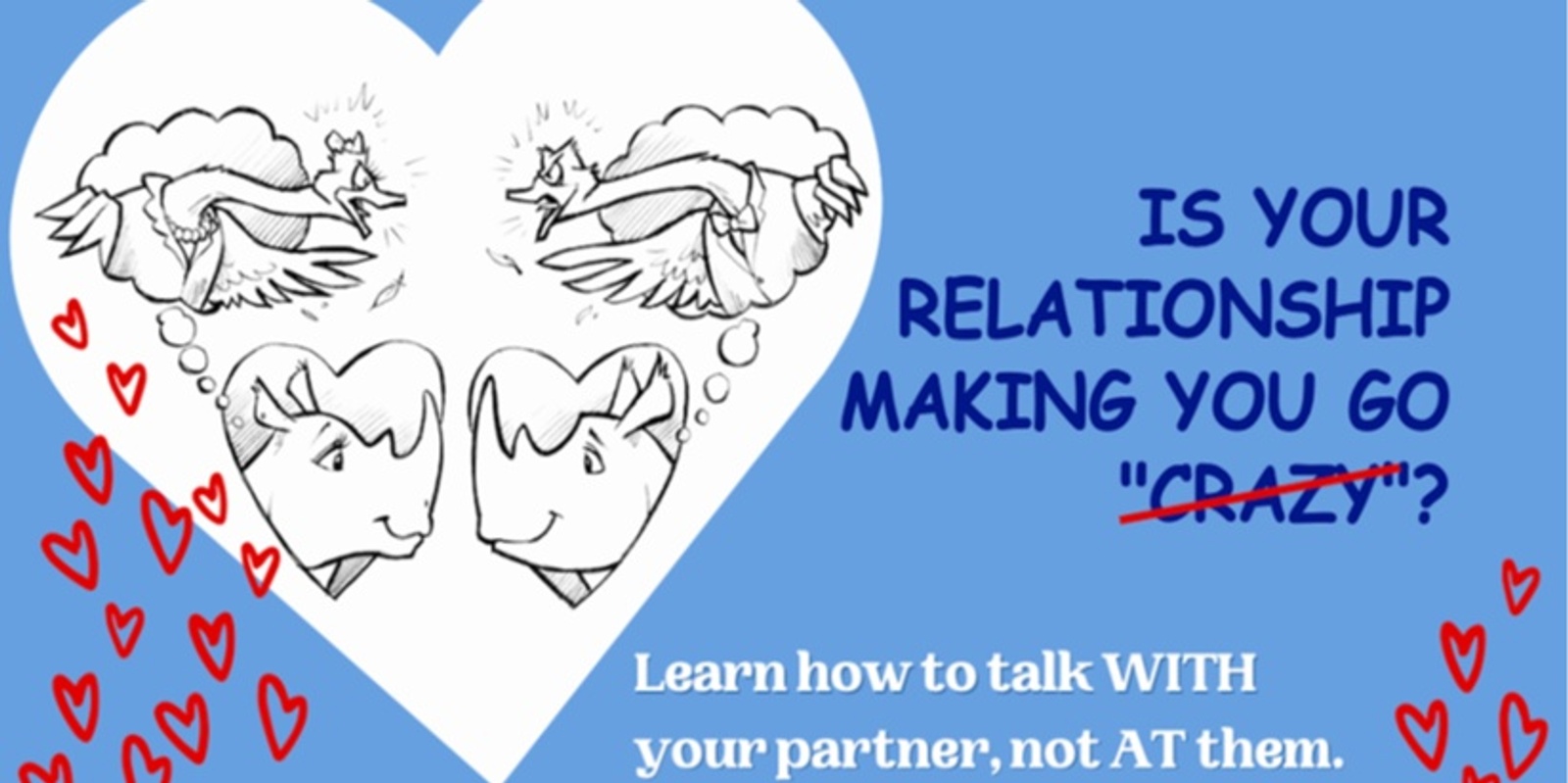 Banner image for Couple's Relationship Workshop - Managing Your Crazy Relationship!