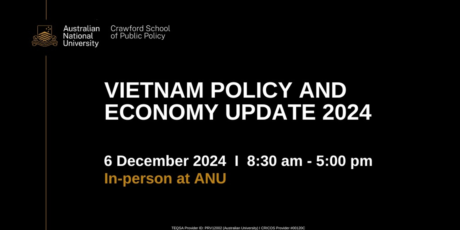 Banner image for Vietnam Policy and Economy Update 2024