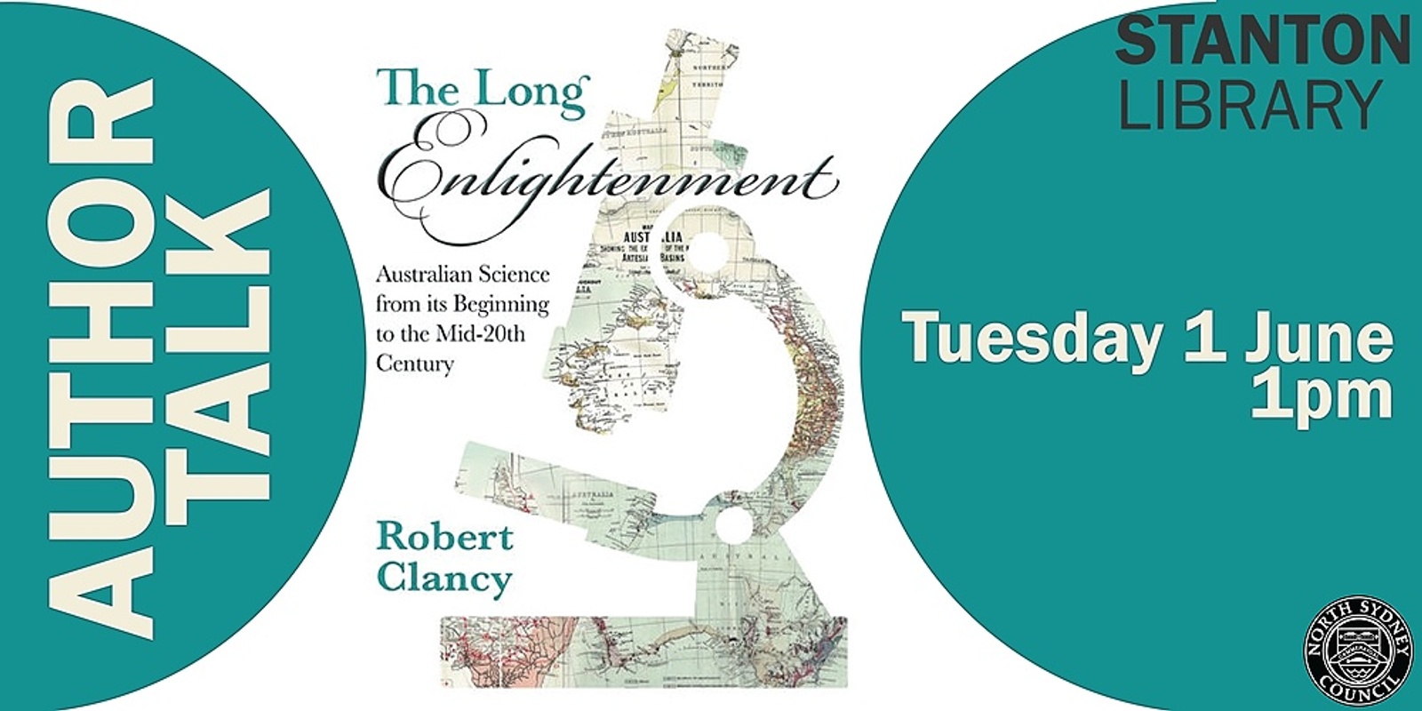 Banner image for Author Talk: Dr Robert Clancy