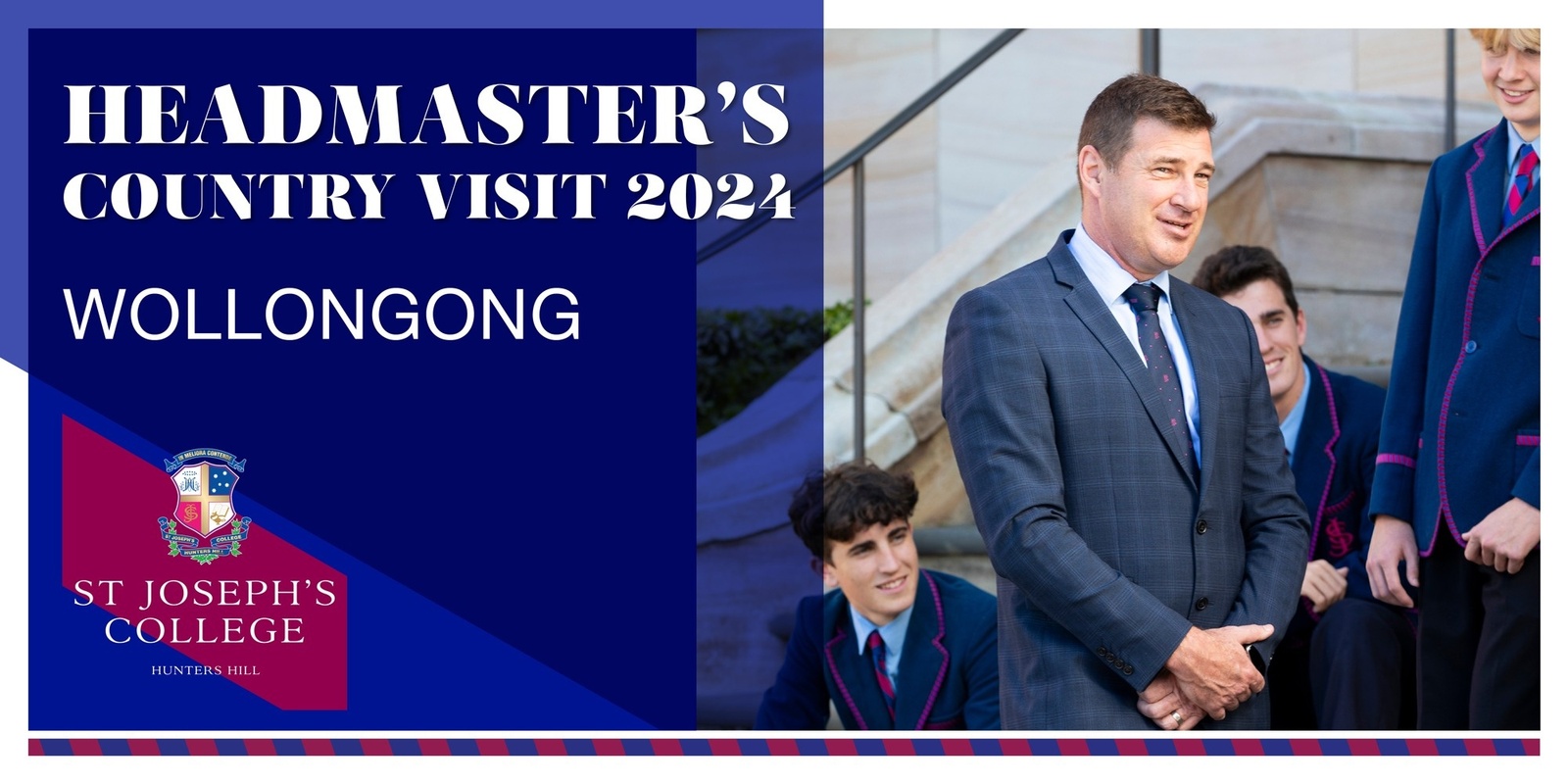 Banner image for 2024 Headmaster's Wollongong Country Visit