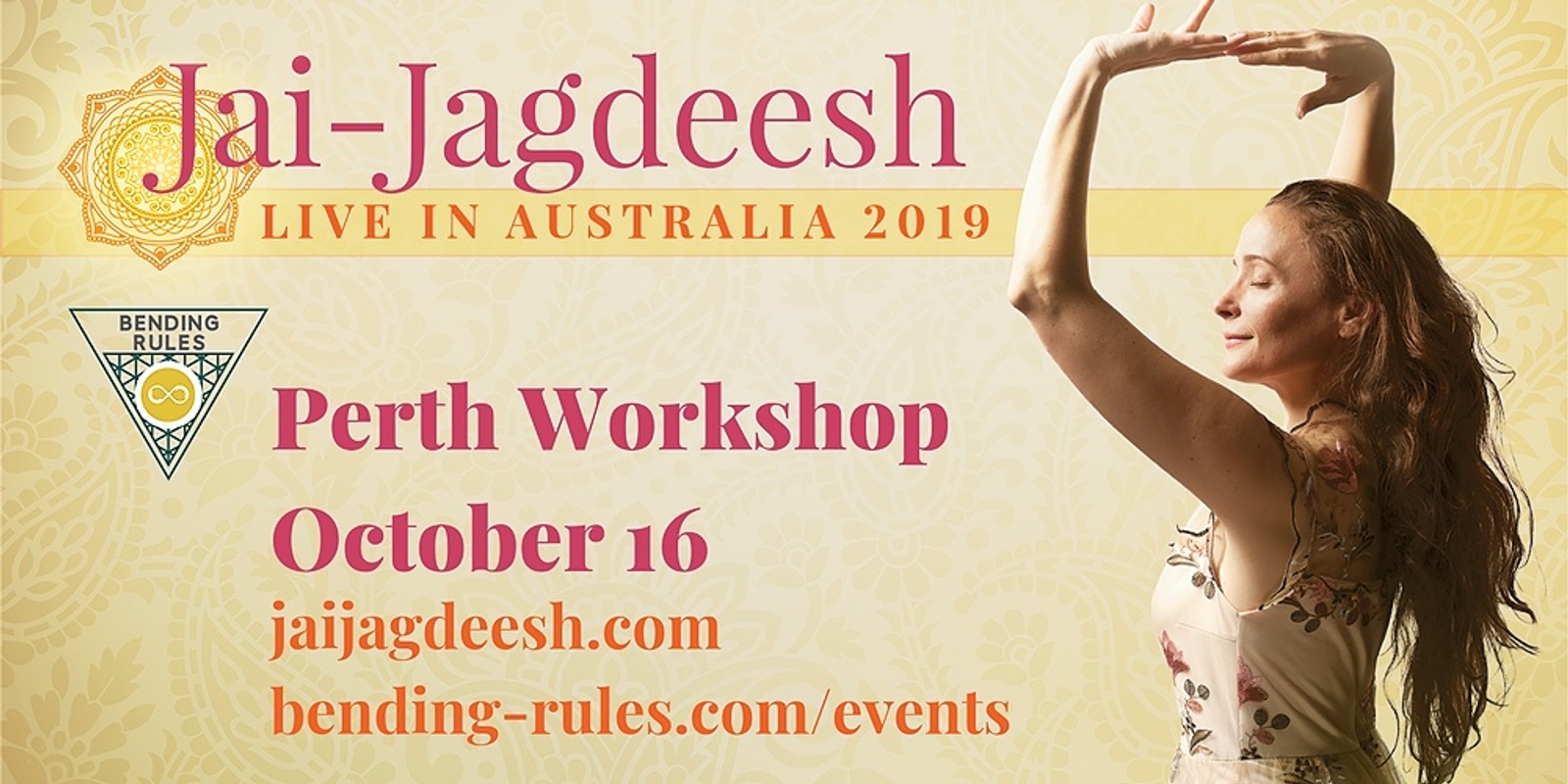 Banner image for Jai-Jagdeesh Workshop (Perth, Western Australia)
