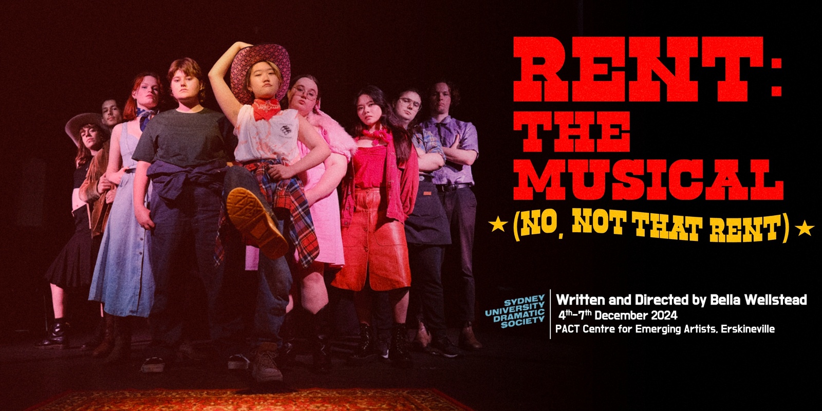 Banner image for SUDS Presents “Rent: The Musical (No, Not That Rent)”