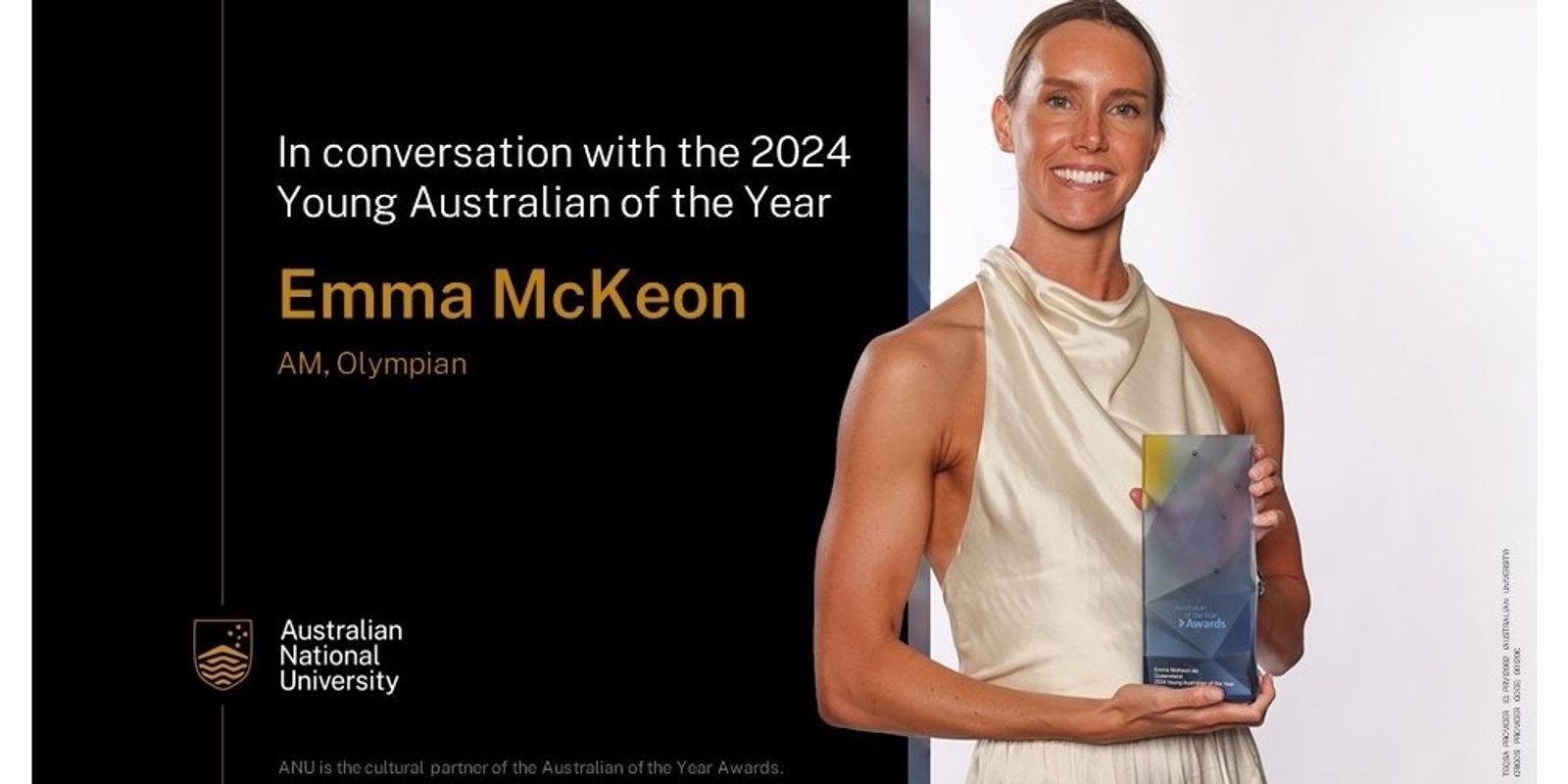 Banner image for In conversation with the 2024 Young Australian of the Year - Emma McKeon AM, Olympian 