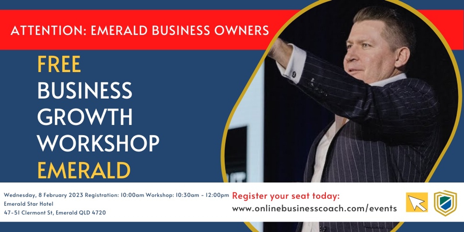 Banner image for Free Business Growth Workshop - Emerald (local time)