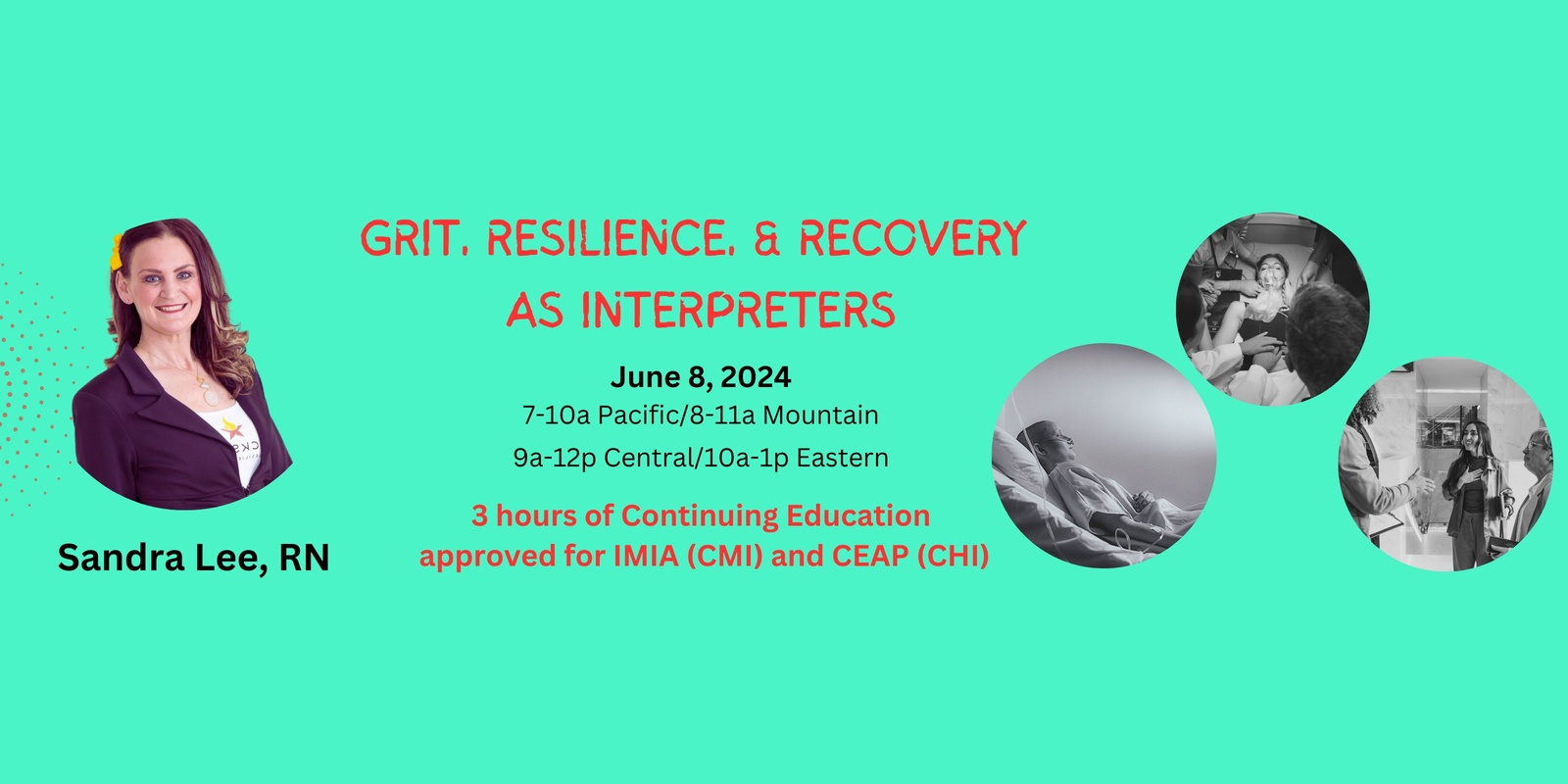 Banner image for Grit, Resilience, and Recovery as Interpreters
