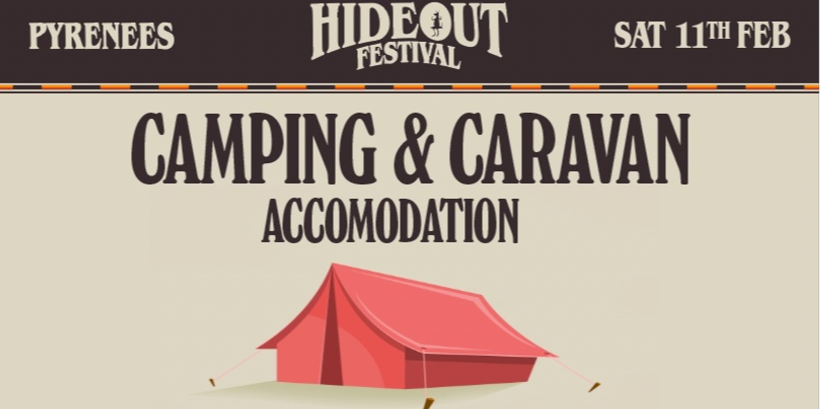Banner image for Pyrenees Hideout Festival - Overnight Camping