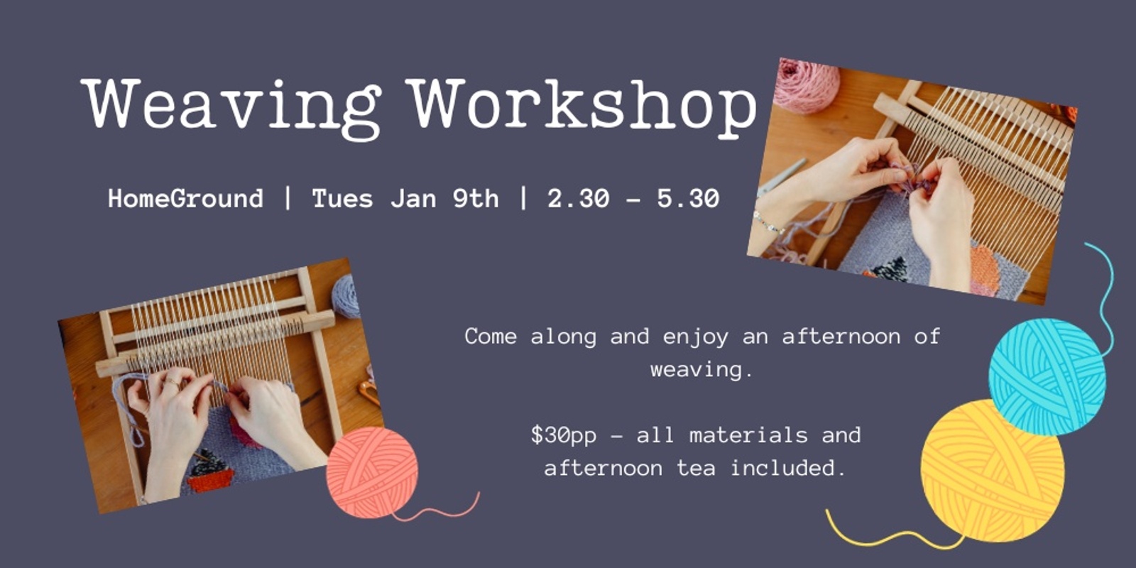 Banner image for Weaving Workshop