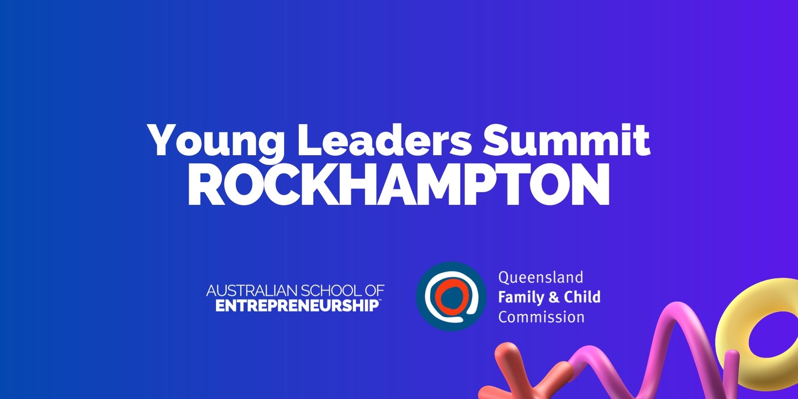 Banner image for YLS (Young Leaders Summit) Rockhampton Presented by QFCC