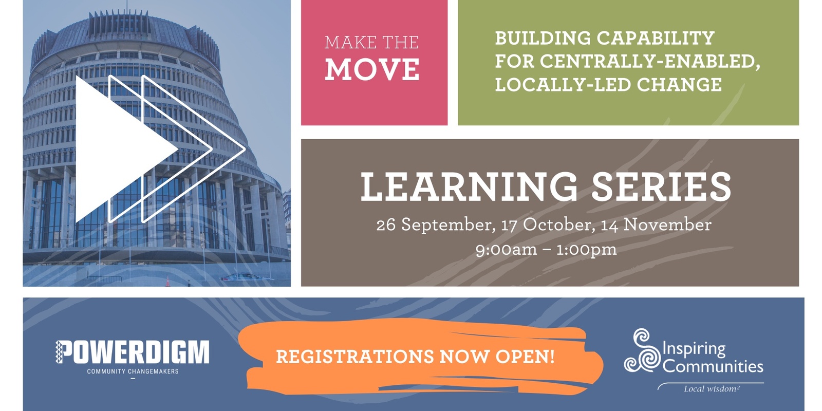 Banner image for Make the Move Learning Series: Building capability for centrally-enabled, locally-led change