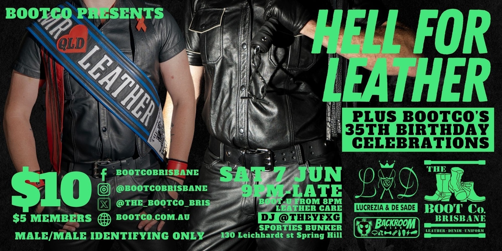 Banner image for BootCo Presents: Hell For Leather