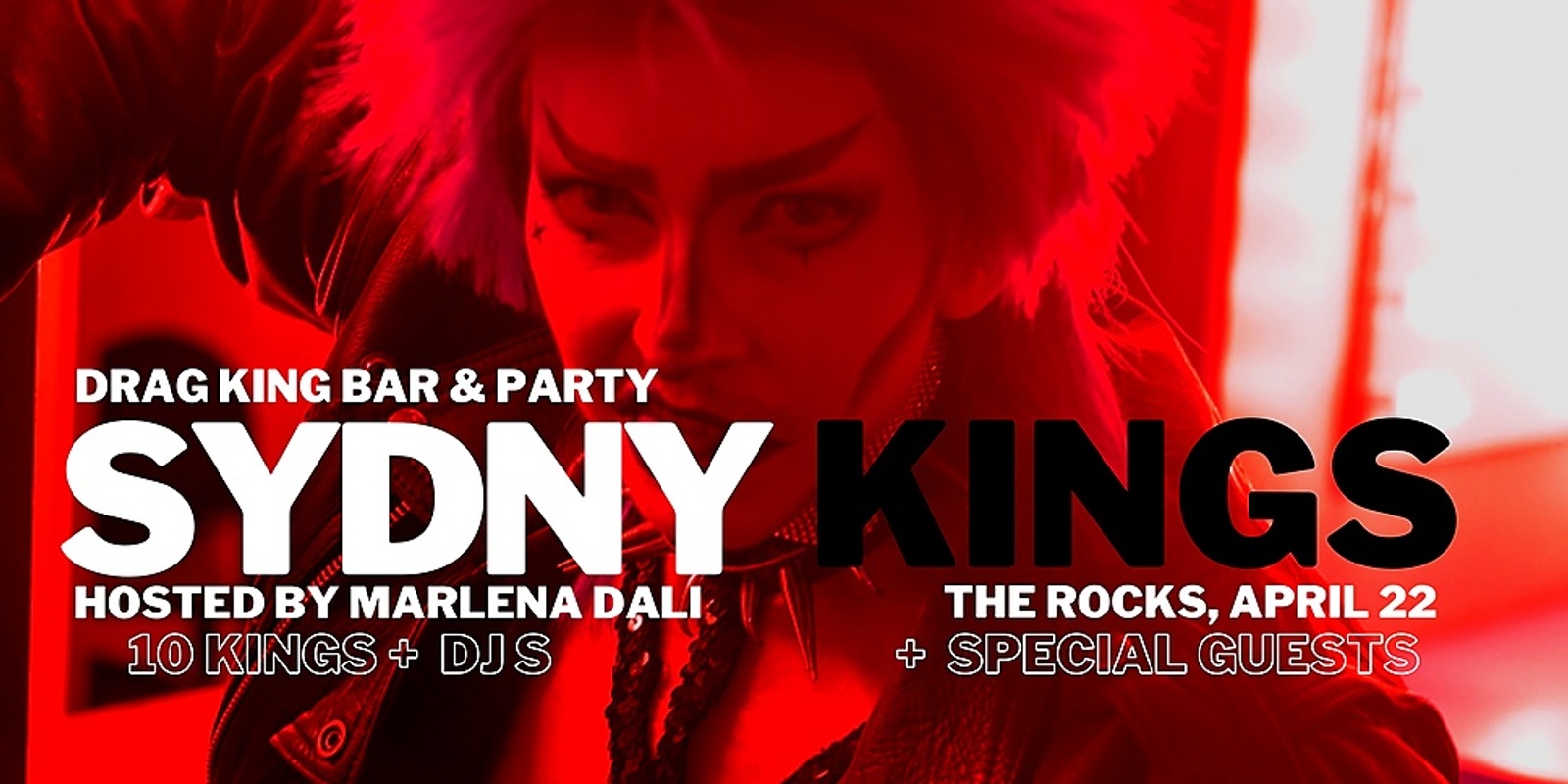 Banner image for SYDNY KINGS - Drag King Supper Club