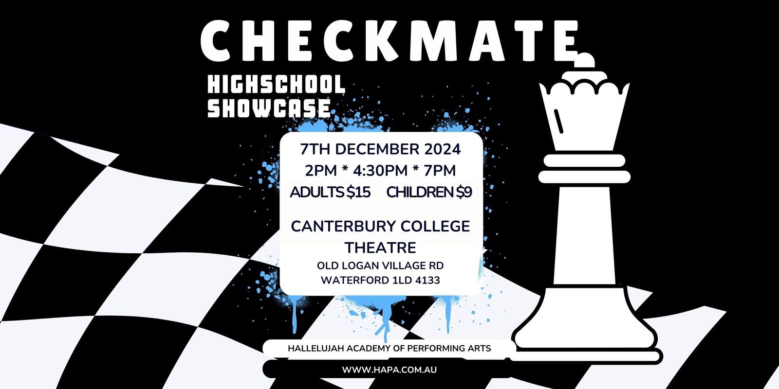 Banner image for Checkmate