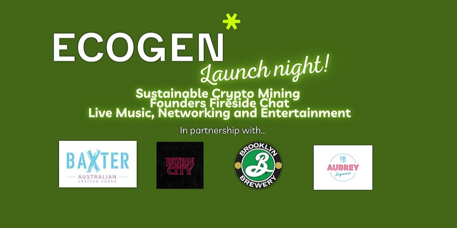 Banner image for EcoGen Technologies Launch Night!