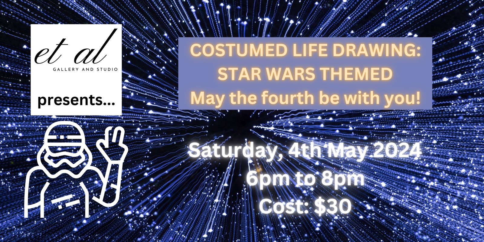 Banner image for Costumed Life Drawing - Star Wars Themed