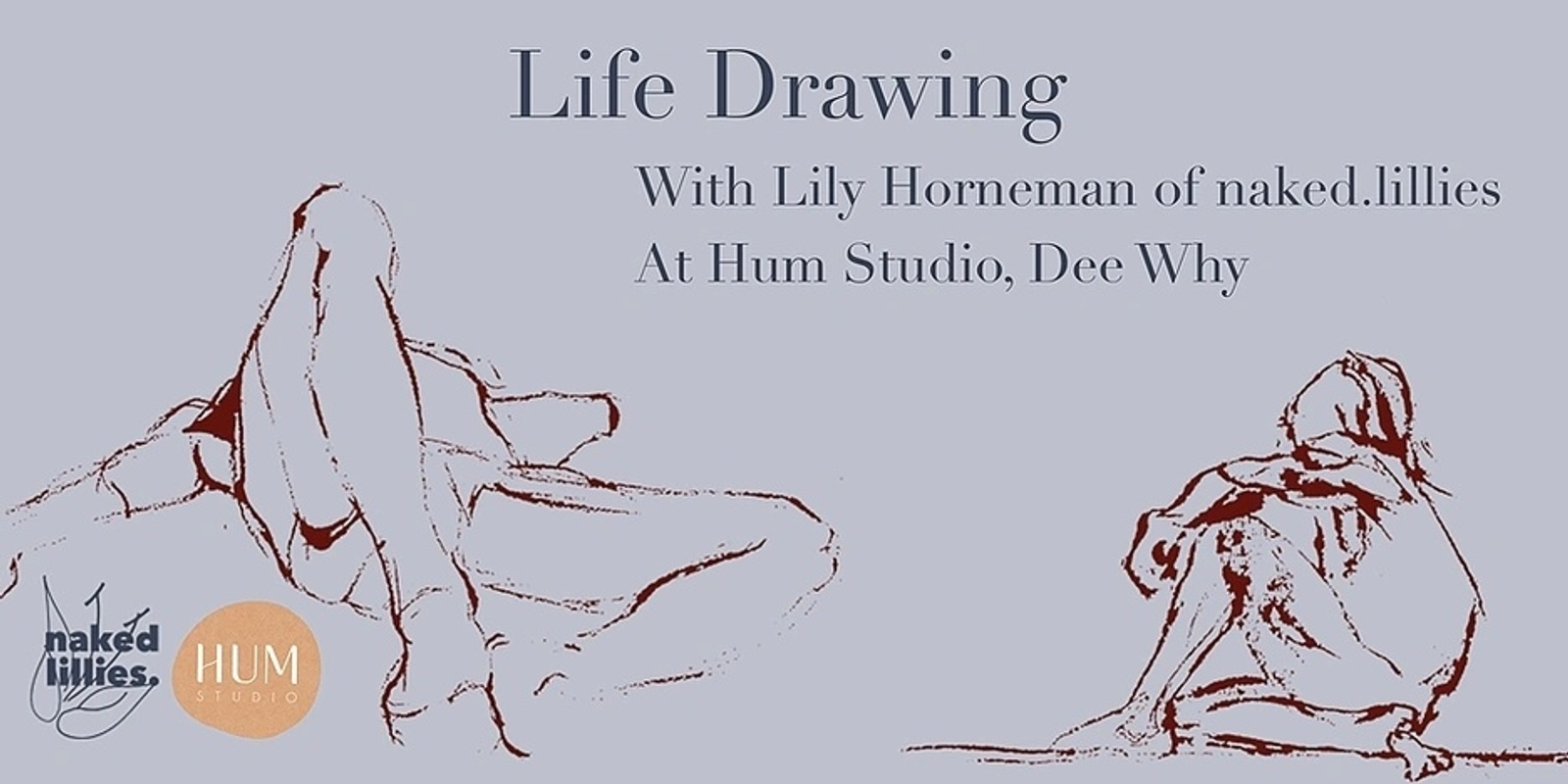 Banner image for Life Drawing with Lily Horneman - 2hr Class