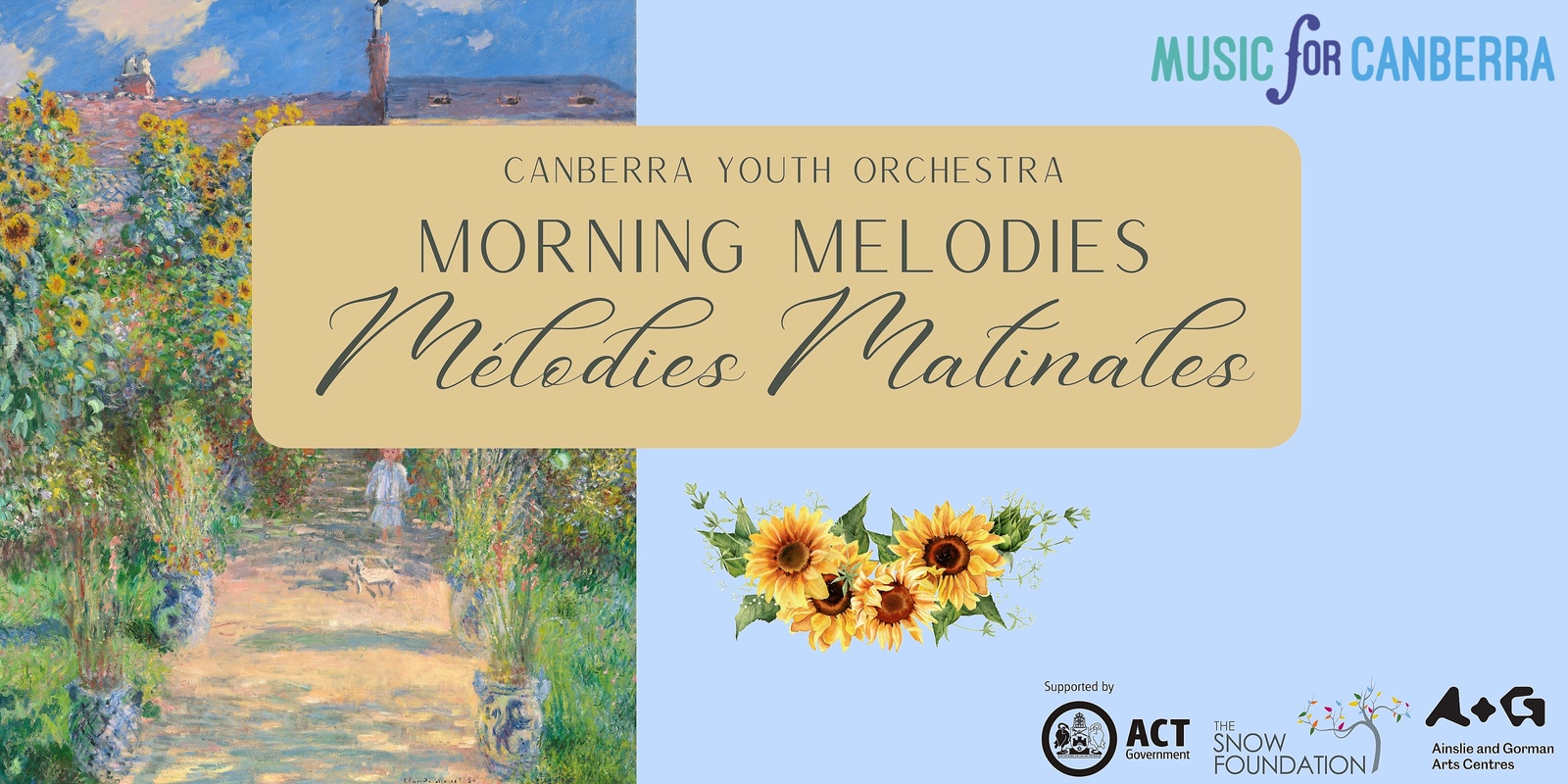 Banner image for Morning Melodies- Mélodies Matinales 