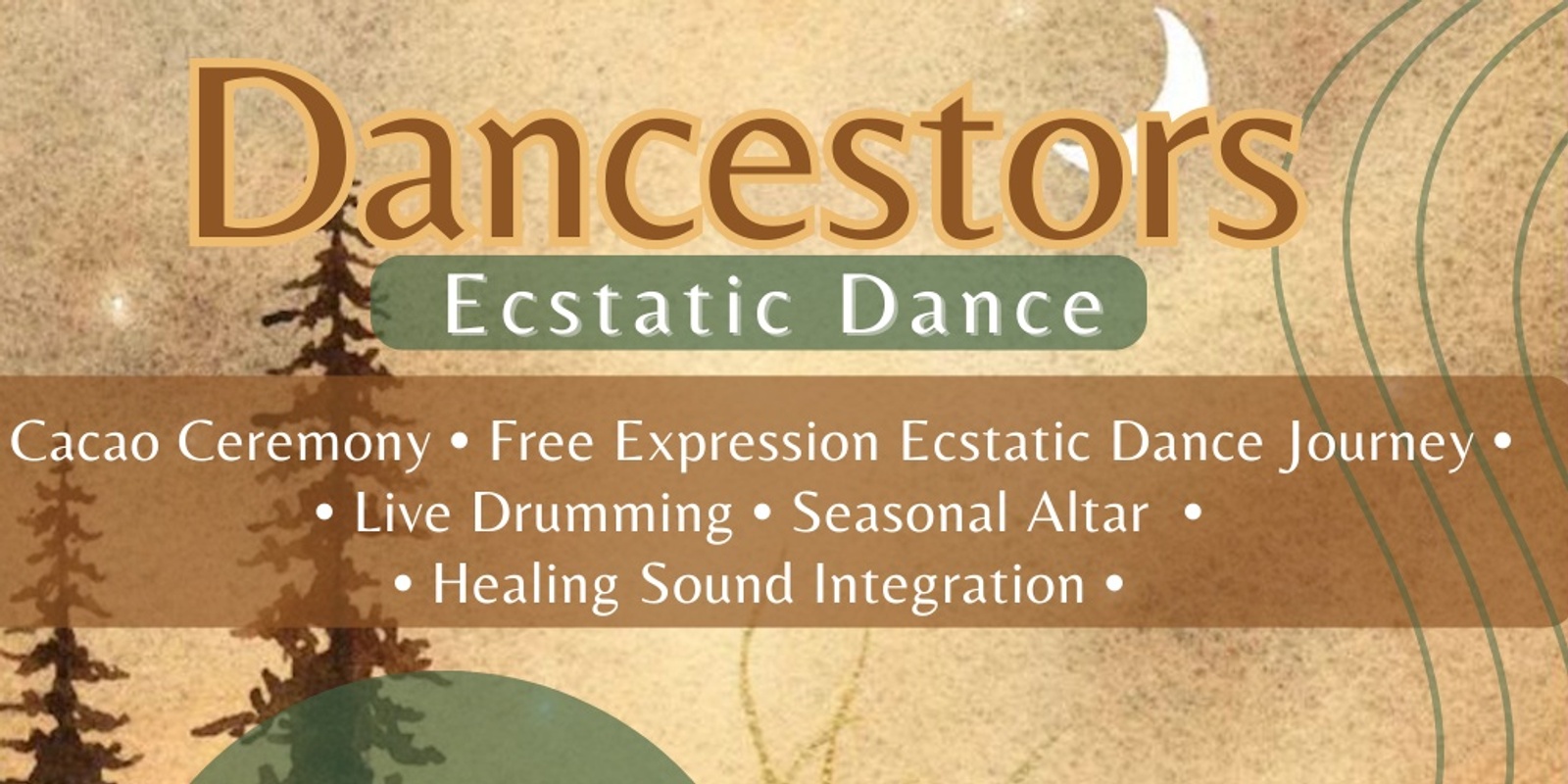 Banner image for Dancestors Cacao Ecstatic Dance: The Web 